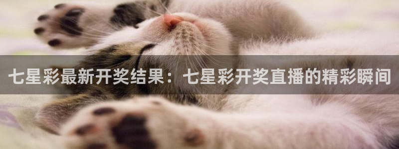 搜球直播体育：七星彩最新开奖结果：七星彩开奖直播的精彩瞬间